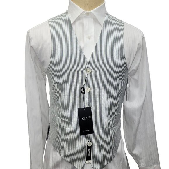 Lauren By Ralph Lauren Classic Fit Hitchcock Vest. Size Small.  NWT $155 - Picture 4 of 9